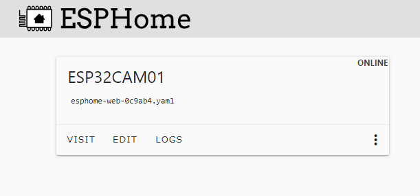 ESP32CAM on HomeAssistant 2